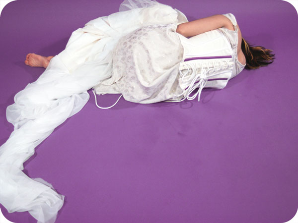 Dawn Reed and Carl Warnick   "Good Morning We Danced The Whole Night Through" (Choker and Badge Detail) 